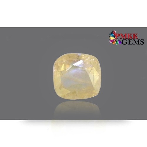 Natural Yellow Sapphire - 6 Carat Oval Cut Gemstone | Enhances Wisdom, Harmony, and Business Success