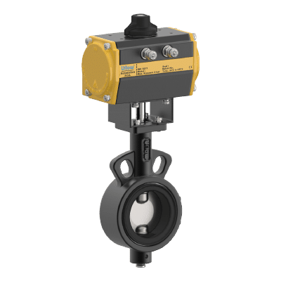 Pneumatic Operated Butterfly Valve