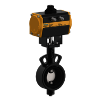 Pneumatic Operated Butterfly Valve