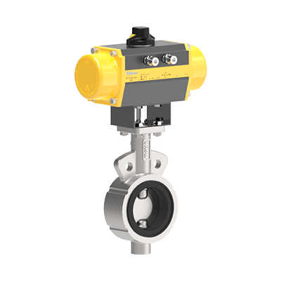 Pneumatic Operated Butterfly Valve