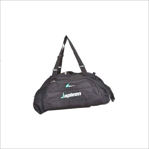 Black Sports Duffle Bag