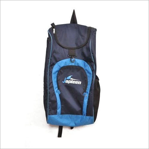 Nylon College Bag - 18L Capacity, Black and Blue | Tear Resistant, Shoulder Length Handle, Customized Design Options