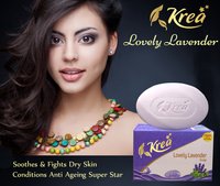 Lovely Lavender Soap - Vegetable Oil, Purple Color | Nourishing, Non-irritating, High Foam, Long Lasting Fragrance, Revitalizes Skin, Heals Skin Problems