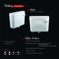 Side Push Flushing Cistern