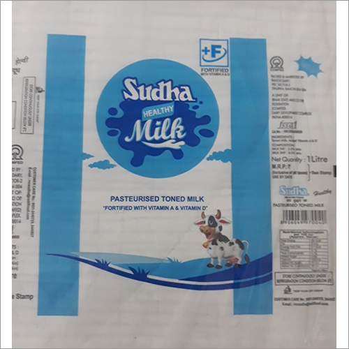 Plastic Milk Packaging Pouch