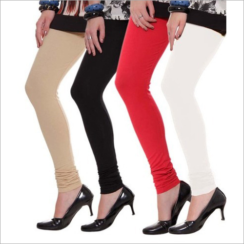 Cotton Leggings - Cotton Material, Available in Different Colors | Quick Dry, Washable, Dry Clean Only, No Fade, Plain Pattern