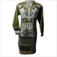 Green Ladies Woolen Kurti