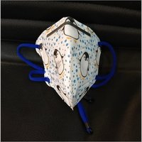 Medi-max N95 Kids Face Mask - 5-layer Breathable Fabric, Multicolor | Comfortable Fit With Head Band Strap, Anti-bacterial Protection, Multiple Use