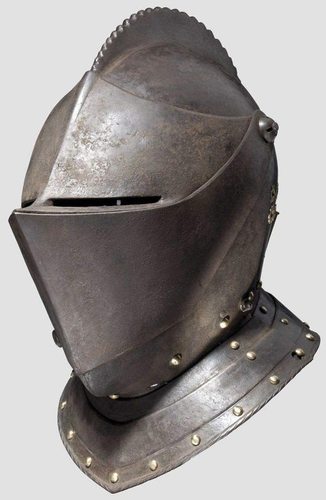 B07MGLPMRN Antique Collectibles Medieval Knight Armour Closed Warrior Helmet Reproduction