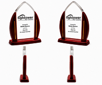 Corporate Sleek, Modern Acrylic Awards - Dimension (l*w*h): 200mm X 80mm X 30mm (approx.) Millimeter (mm)