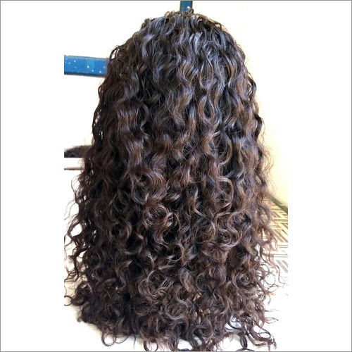 Natural Curly Human Hair Wig Length: 14-26 Inch (In)