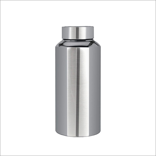 750 Ml Steel Bottle - Stainless Steel 1000ml Capacity Round Shape | Rust-Proof Odor-Free Wide Mouth for Easy Filling and Cleaning