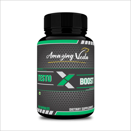 Testoboost Dietary Supplement Capsules Dry Place