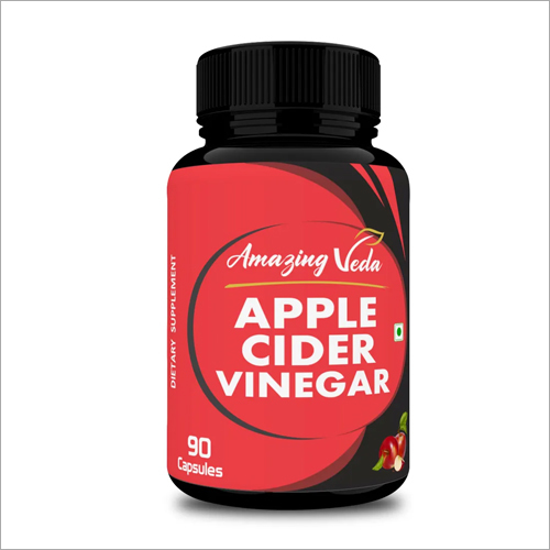 Apple Cider Vinegar Dietary Supplement Capsules Dry Place