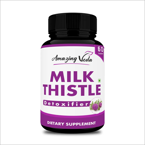 Milk Thistle Dietary Supplement Tablets Dry Place