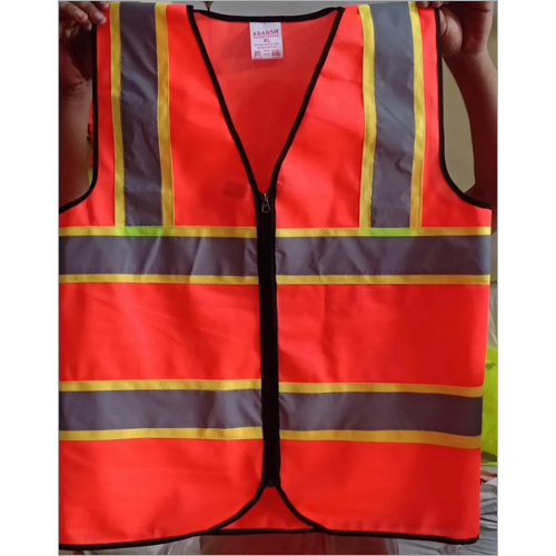 Polyester Sleeveless Safety Jacket