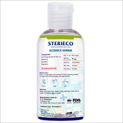 Sterieco Alcoholic Based Hand Rub