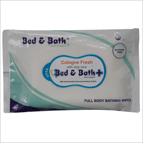 Bed and Bath Full Body Bathing Wipes