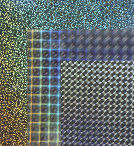 Holographic Paper Board