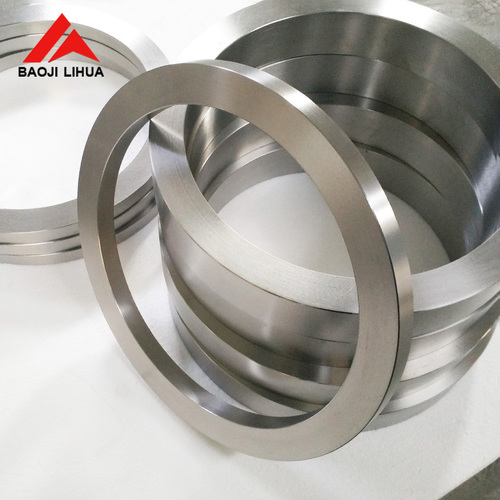 High purity 99.6% GR1 titanium rings forged for industry made in China