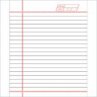 76 Pages King Note Book (One Line)