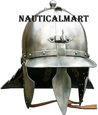 B01ln0szum Nauticalmart Medieval Steel Lobster Tail Armor Helmet Wearable Helmet