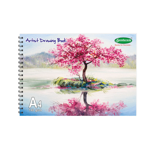 Sundaram Artist Drawing Book - A4 - 100 Pages (D-11) Wholesale Pack - 12 Units