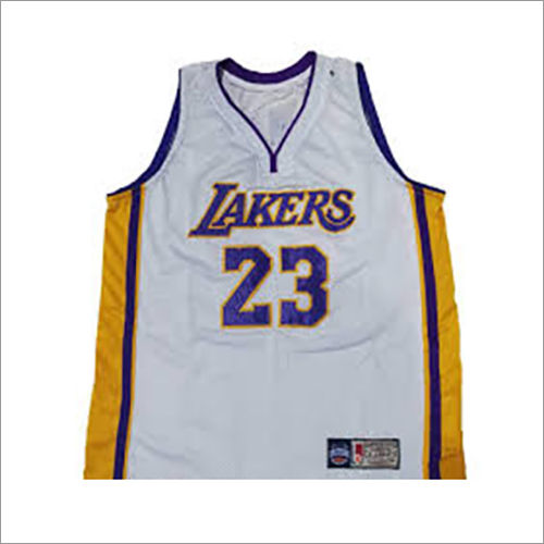 Men's Lakers 23 Print Casual Sports Vest Black Basketball Uniforms