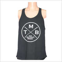 Mens Inner Printed Vest - Cotton Blend, Sizes: S-xxl, Color: Black | Sleeveless Design, Summer Style With Vibrant Print Patterns