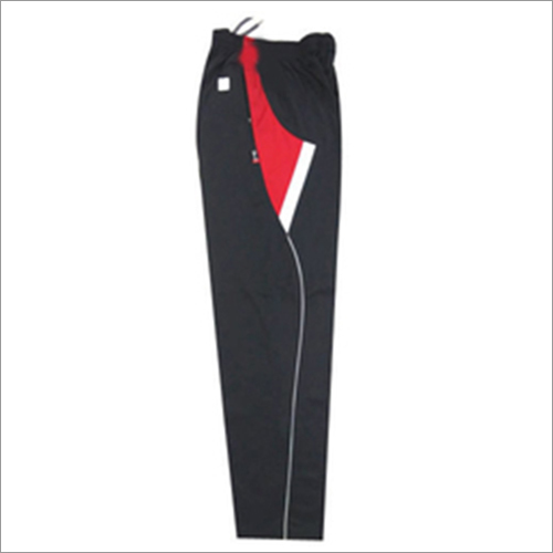 Mens Sports Lower - Polyester Material, Black Color | Quick Dry, No Fade, Washable