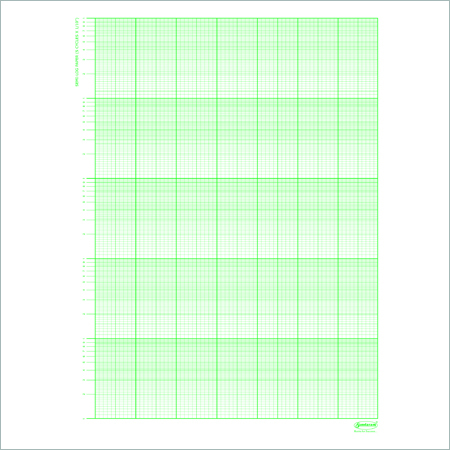 Sundaram Semi Log Graph Sheets - 100 Sheets (GP-2) Wholesale Pack - 90 Units