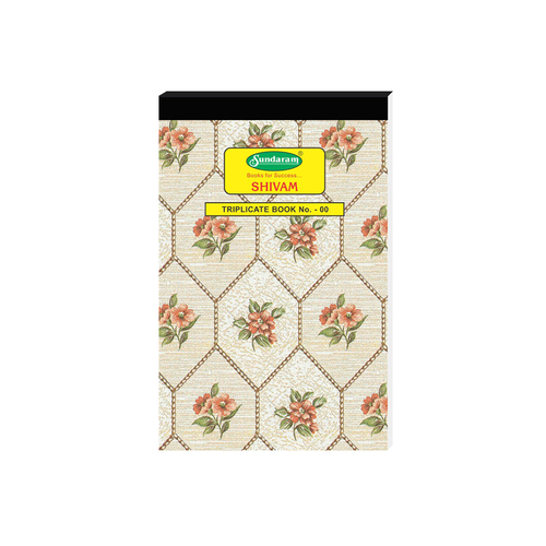 Sundaram Shivam Triplicate Book - 00 No. (TP-2) Wholesale Pack - 108 Units