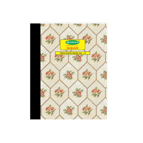 Sundaram Shivam Triplicate Book - 2 No. (TP-4) Wholesale Pack - 54 Units
