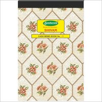Shivam Cash Memo Book - 00 No. 200 Pages