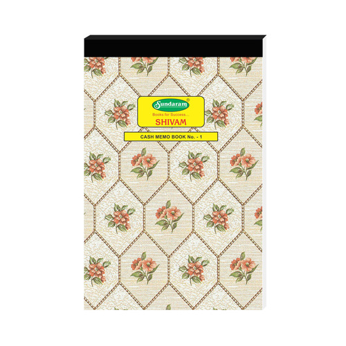 Sundaram Shivam Cash Memo Book - 1 No. (CM-3) Wholesale Pack - 96 Units