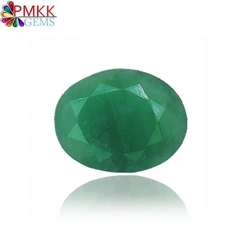 Emerald Gemstone - 6.53 ct Oval Cut Natural Green Stone | Boosts Love, Emotion, and Intellectual Power