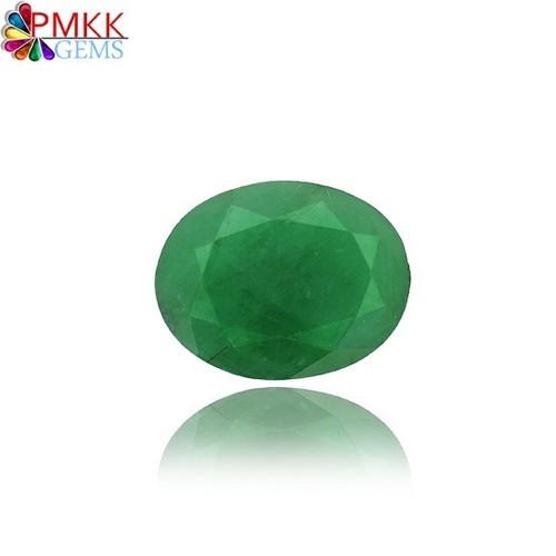 Emerald Gemstone - 5.52 Carat Natural Oval Cut Green Stone | Enhances Love, Self-Confidence, and Intellectual Power