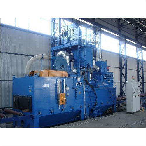 Auto Wheel Blasting Machine