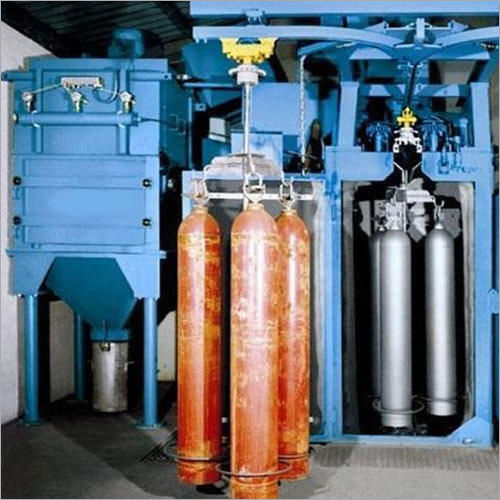 Cylinder Shot Blasting Machine