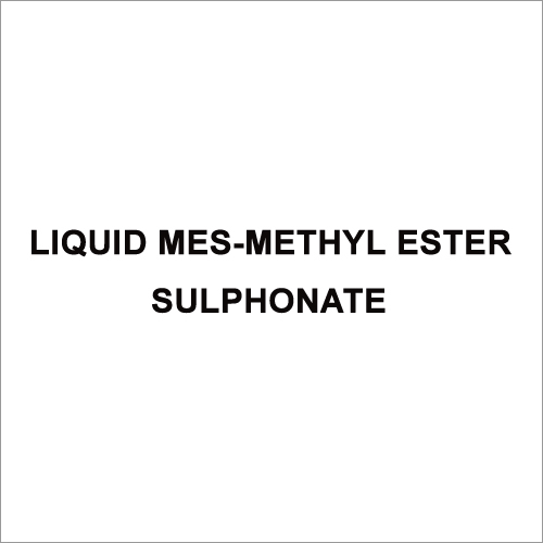 Liquid MES-Methyl Ester Sulphonate