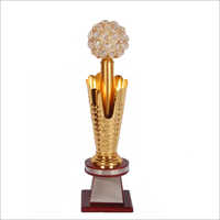 Brown Brass Sports Trophy