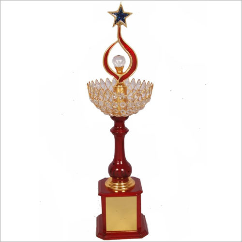 Brass Golden Trophy
