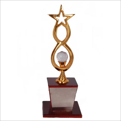 Brass Trendy Trophy