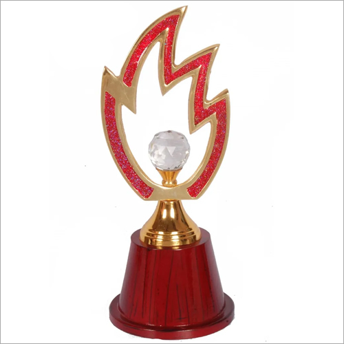 Brass Acrylic Fancy Trophy