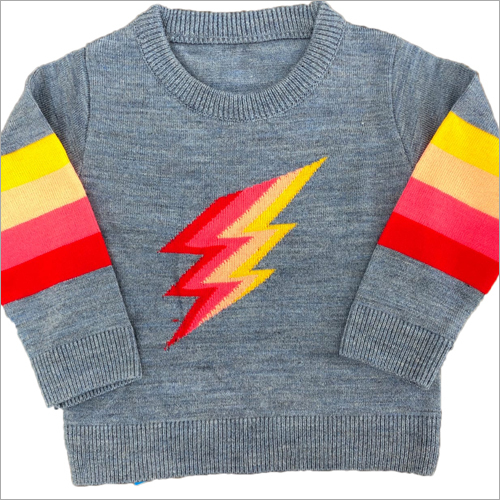 Kids O Neck Sweater