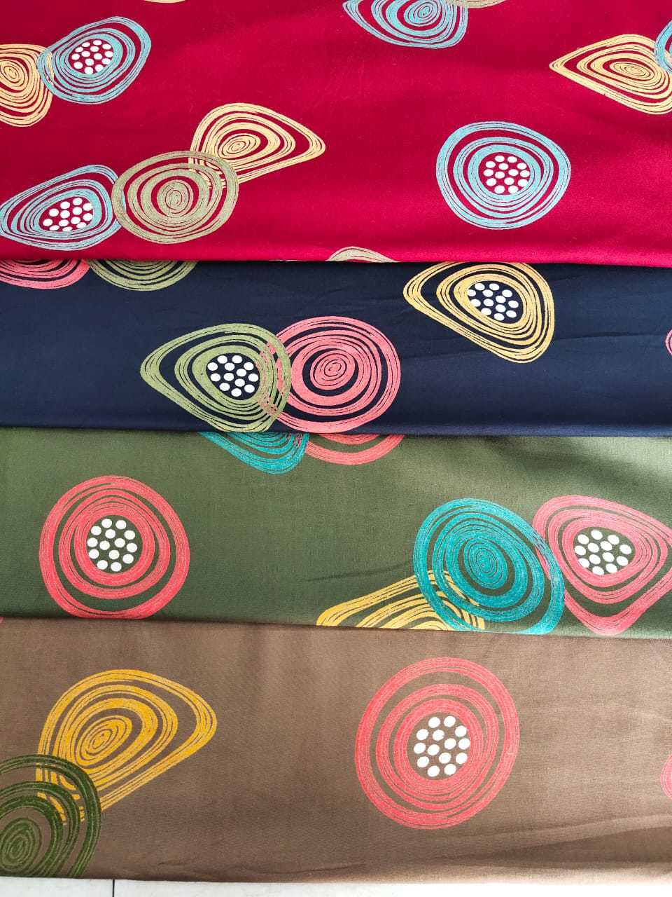 Printed Rayon Fabrics