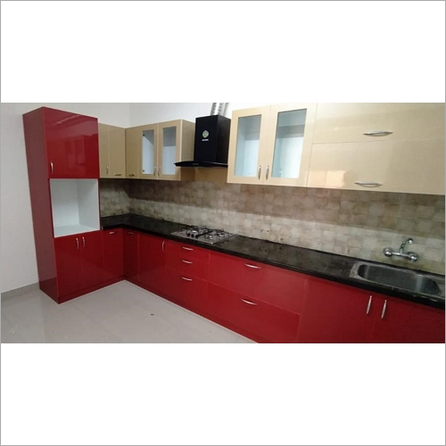 Any Color L Shape Modular Kitchen