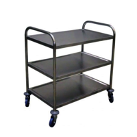 Stainless Steel Multipurpose Trolley - Heavy-duty Design | New Condition, Ideal For Material Handling