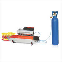 Continuous Band Sealer Machine With Nitrogen Gas Filling