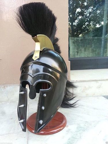 B012au3vrg Nauticalmart Greek Corinthian Helmet With Spike